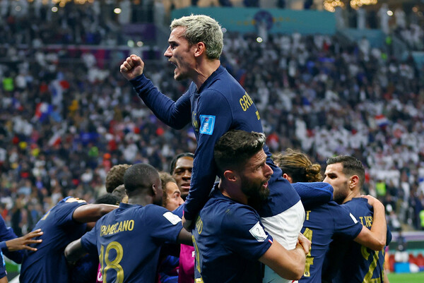'디펜딩 챔피언' 프랑스의 전진은 멈추지 않았다. /연합뉴스