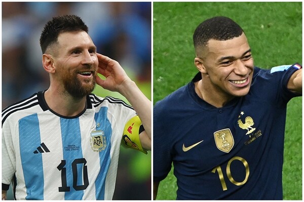 리오넬 메시의 아르헨티나와 킬리안 음바페의 프랑스는 2022 카타르 월드컵 결승전에서 격돌한다. /연합뉴스