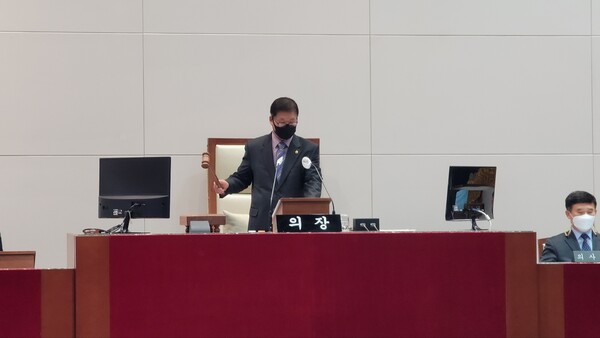 성남시 2023년도 예산안 및 2023년도 기금운용계획안이 성남시의회에서 통과됐다./ 김두일 기자