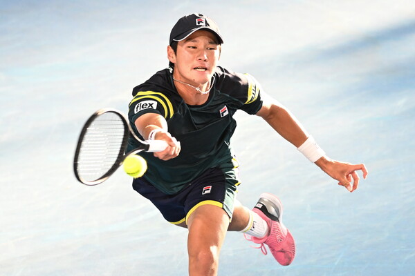 권순우는 한국 남자 테니스 기록들을 자신의 이름으로 바꿔나가고 있다. /연합뉴스