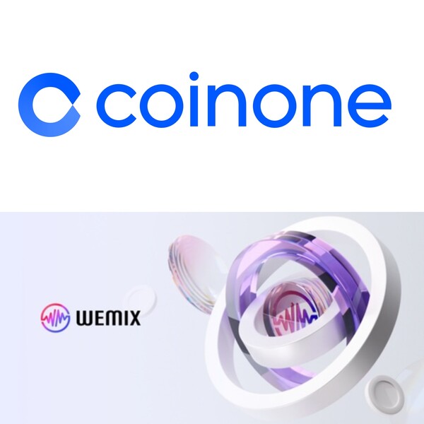 16일 국내 가상자산 거래소 코인원이 위믹스(WEMIX)를 재상장했다. /코인원, 위믹스 제공