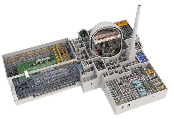 APR1000 조감도. / 한수원 제공 