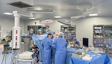 제넨바이오 영장류 비임상시험센터 수술실/제공=한국보건산업진흥원