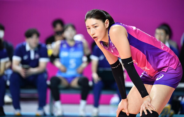 흥국생명의 에이스 김연경. /KOVO 제공