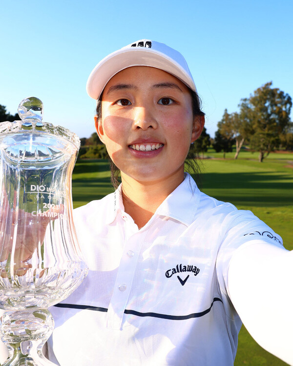 중국 본토 출신 인뤄닝. /LPGA 페이스북