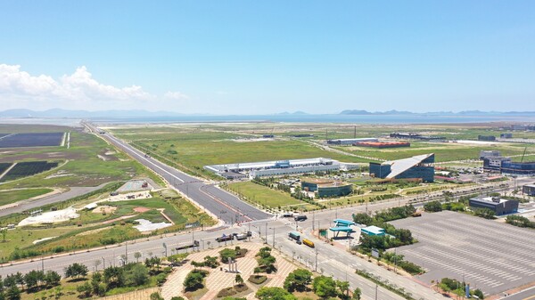 전라북도 군산시에 위치한 새만금국가산업단지 모습 / LG화학 제공