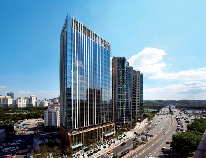 LG유플러스 사옥 전경. 