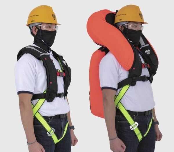 산업 현장 작업자들의 안전을 지켜줄 수 있는 혁신 기술, ‘스마트 웨어러블 에어백’ / 세이프웨어 제공