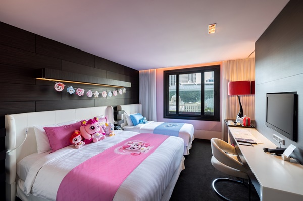 더 플라자 '캐치! 티니핑' 디럭스 패밀리 객실 / 한화호텔앤드리조트