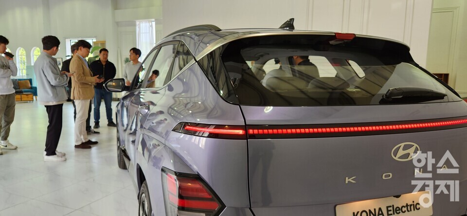 이용훈 현대자동차 책임연구원과의 언론사 공동 인터뷰 현장./성은숙 기자