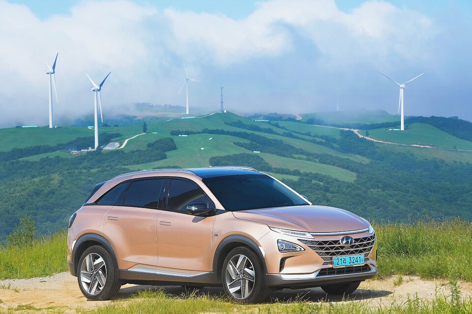 현대자동차 수소차 모델 '넥쏘'. / 현대차 제공