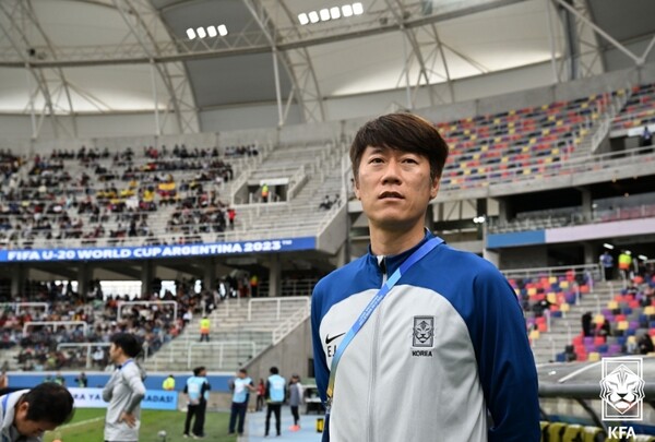 김은중 U-20 월드컵 대표팀 감독. /KFA 제공