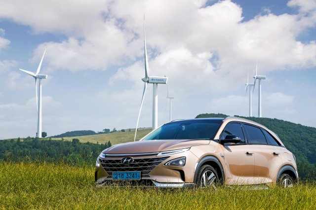 현대자동차 수소차 모델 '넥쏘'. / 현대차 제공