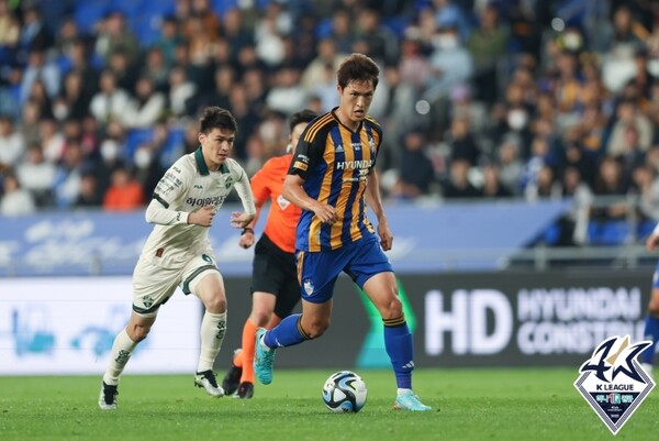 울산 현대 미드필더 박용우. /한국프로축구연맹 제공