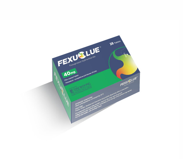 펙수클루 수출용 패키지. /대웅제약 제공