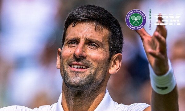 노박 조코비치. /윔블던 공식 페이스북