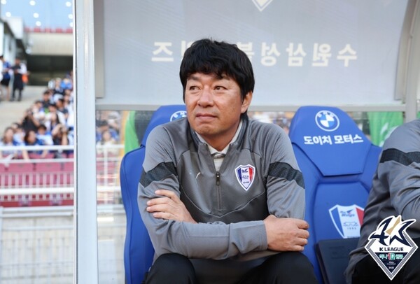 김병수 수원 삼성 블루윙즈 감독. /한국프로축구연맹 제공