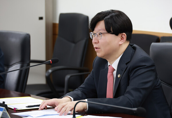 김소영 금융위원회 부위원장이 지난 5월 26일 정부서울청사에서 금융위원회, 금융감독원, 한국거래소 및 금융투자협회와 개최한 '관계기관 합동 CFD규제보완방안 회의'에서 차액결제거래(CFD) 규제 보완방안을 최종 확정해 발표했다. /금융위원회