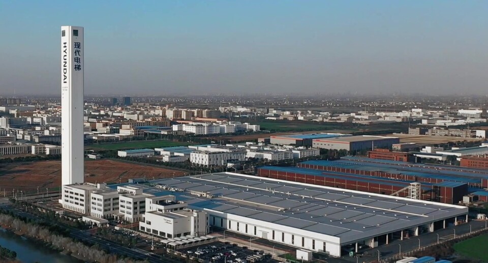 현대엘리베이터 중국법인./현대엘리베이터 홈페이지 갈무리
