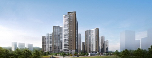 더샵 신문그리니티 투시도. (사진=포스코이앤씨)