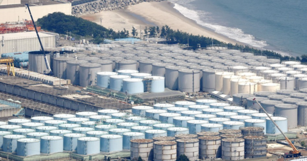 일본 후쿠시마 제1원전 오염수 탱크./ 연합뉴스 