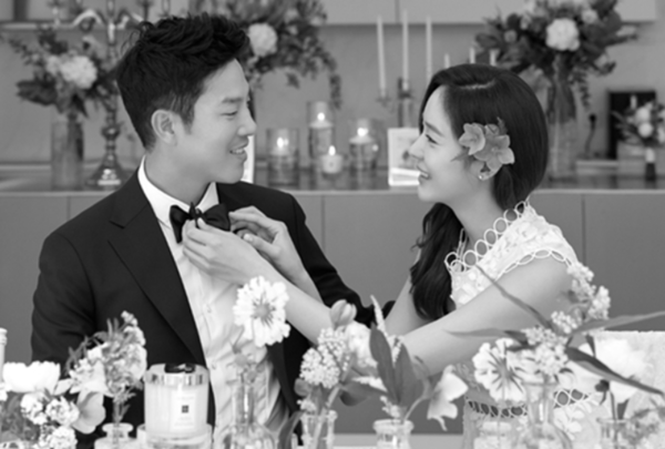 전 프로골퍼 안성현과 배우 성유리 / 연합뉴스