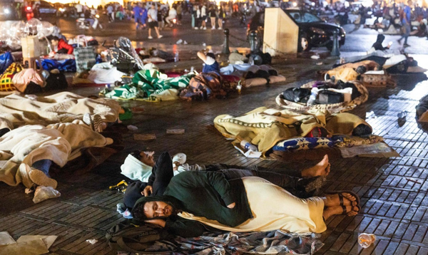 아프리카 모로코에서 지난 8일(이하 현지시간) 밤늦게 발생한 규모 6.8 강진으로 인한 인명 피해가 급격하게 늘고 있다. / 연합뉴스