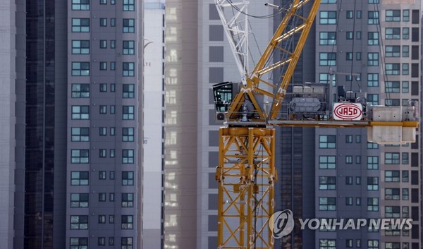 서울 내 아파트 공사현장. (사진=연합뉴스)