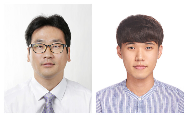 안광진 교수(왼), 제 1저자 남언우 연구원. / UNIST 제공