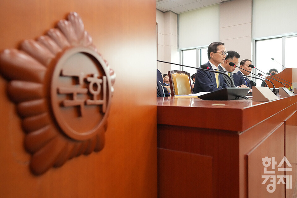 19일 오전 서울 여의도 국회에서 국토교통위원회 국정감사가 열리고 있다.  /최대성 기자 dpdaesung@sporbiz.co.kr 2023.10.19.