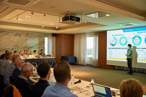 한국전기연구원이 '항만 전력계통 연결기술 표준화를 위한 국제회의'를 23일 개최했다. / KERI 제공.