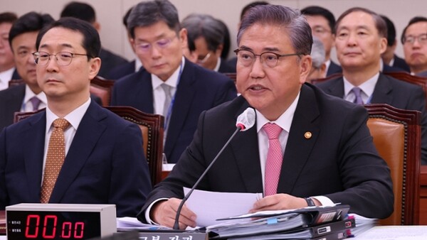 박진 외교부 장관이 발언하고 있다. /연합뉴스 제공