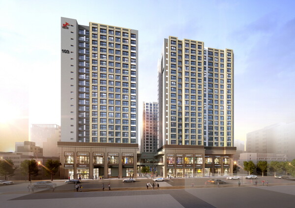  강동역 SK 리더스뷰 투시도. (사진=SK에코플랜트)