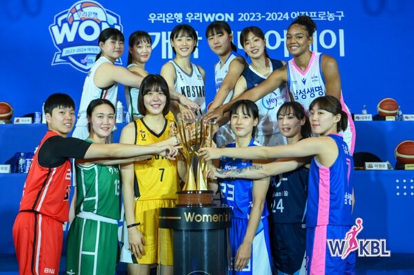 WKBL 각 팀 주축 선수들의 모습. /WKBL 제공