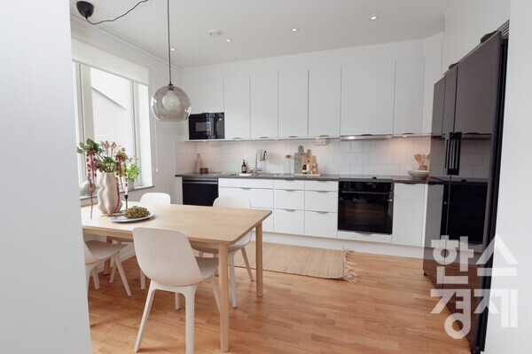 스웨덴 스톡홀름 인근에 건설되는 브로비홀름 스마트시티 내부 사진. / 삼성전자