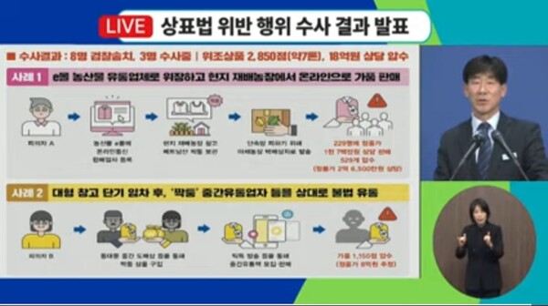 김광덕 경기도 공정특별사법경찰단장은 “상표권 침해행위는 국가이미지 실추와 함께 공식 수입절차를 거친 ‘정품’ 판매업자 및 소비자들에게 막대한 피해를 입히는 동시에 상품의 질 저하로 소비자들에게는 물질적 피해로 이어질 수 있다. 특히 향수는 인체에 직접 사용되는 제품이기에 안전 인증을 거치지 않은 가짜 향수는 도민의 건강과 안전에 위협이 될 수 있다”고 주의를 요한다고 전했다./ 김두일 기자
