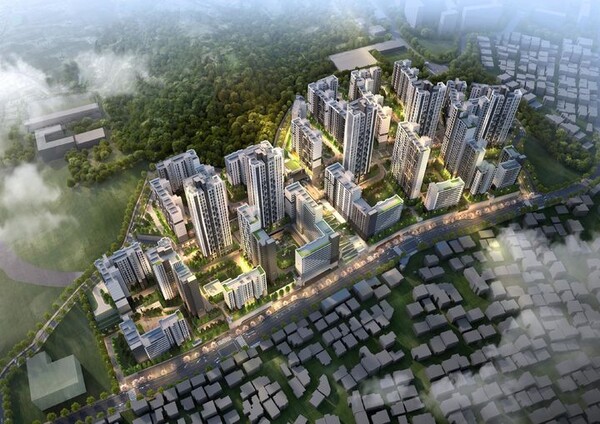 장위 14구역 조감도 / 서울시