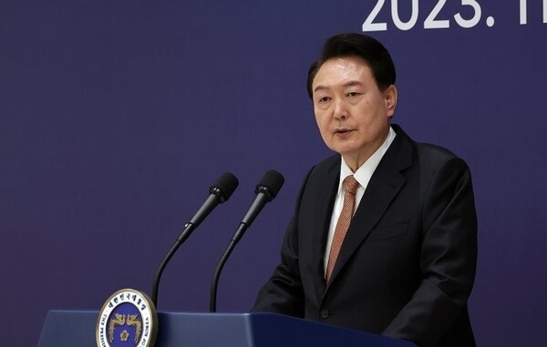 윤석열 대통령의 모습이다. /연합뉴스