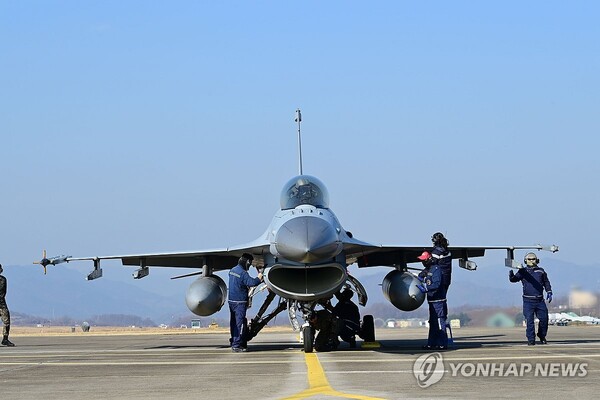 출격 준비중인 F-35A. /연합뉴스