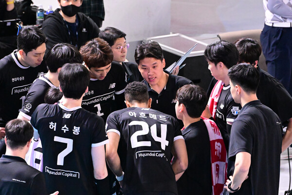 프로배구 V리그 남자부 현대캐피탈. /KOVO 제공