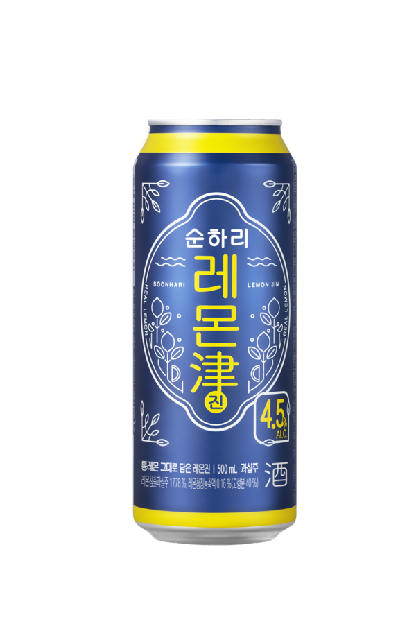 순하리 레몬진./롯데칠성음료 제공.
