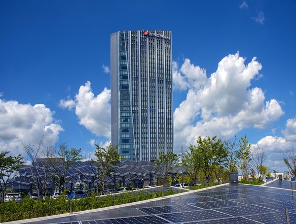 한국전력 나주 본사 전경.