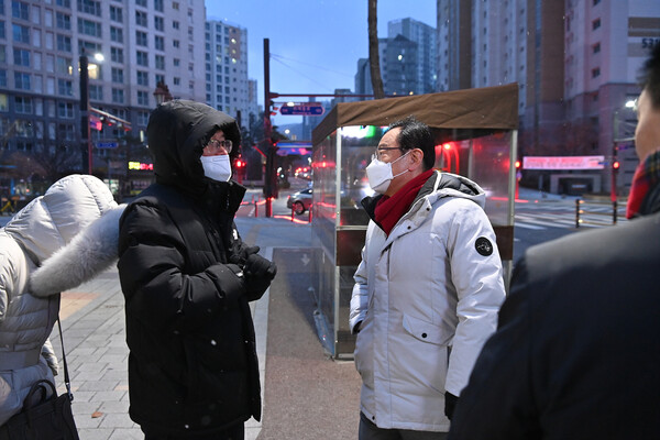 이번 긴급 점검은 주민과의 대화에서 제기된 출퇴근길 대중교통 이용 불편사항을 현장에서 점검하려는 조치이다./ 하남시 제공