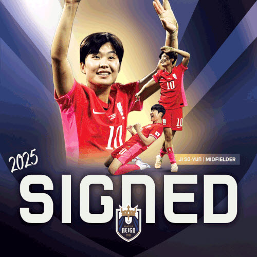 지소연. /시애틀 레인FC 홈페이지