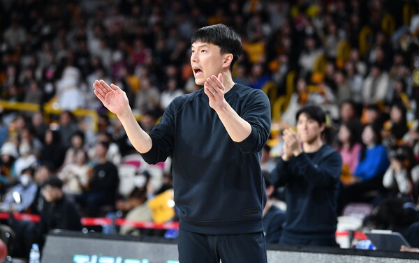 김효범 서울 삼성 감독대행. /KBL 제공