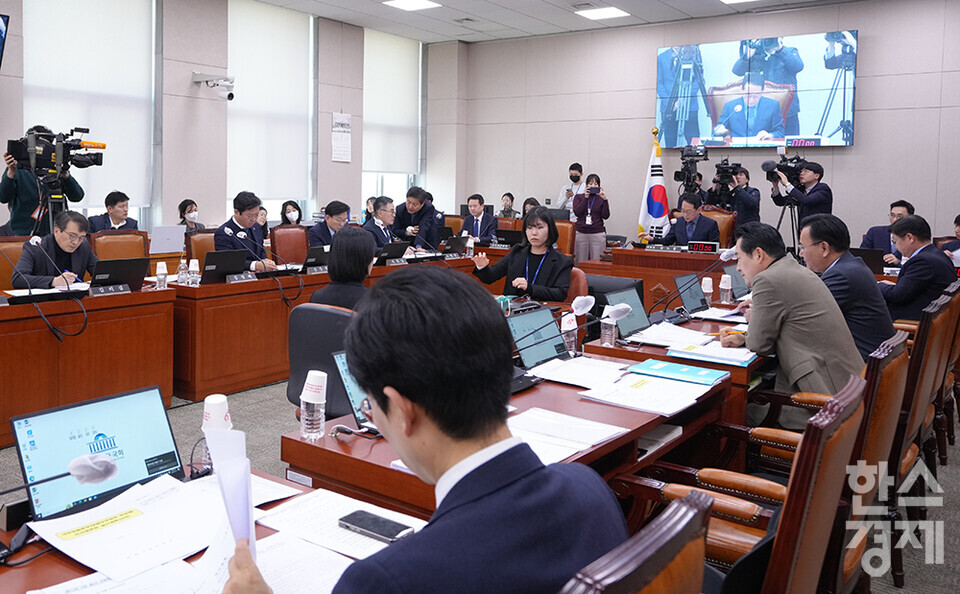 31일 오후 서울 여의도 국회에서 법제사법위원회 전체회의가 열리고 있다. /최대성 기자 dpdaesung@sporbiz.co.kr 2024.01.31.