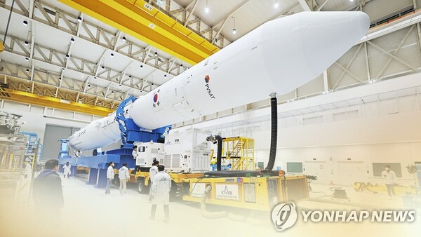 누리호 CG. /연합뉴스
