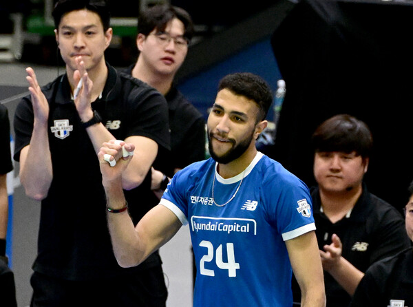 프로배구 V리그 남자부 현대캐피탈 아흐메드. /KOVO 제공