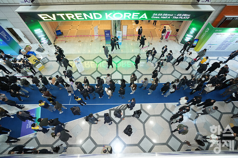 6일 서울 강남구 코엑스에서 'EV 트랜드 코리아 2024'가 개막했다.  /최대성 기자 dpdaesung@sporbiz.co.kr 2024.03.06.