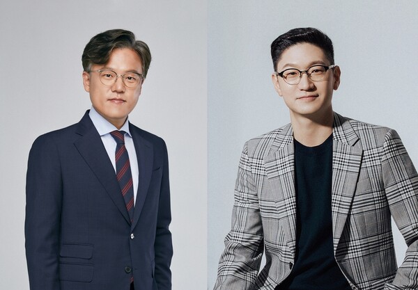 (왼쪽부터) 장철혁, 탁영준 대표. /SM엔터테인먼트 제공